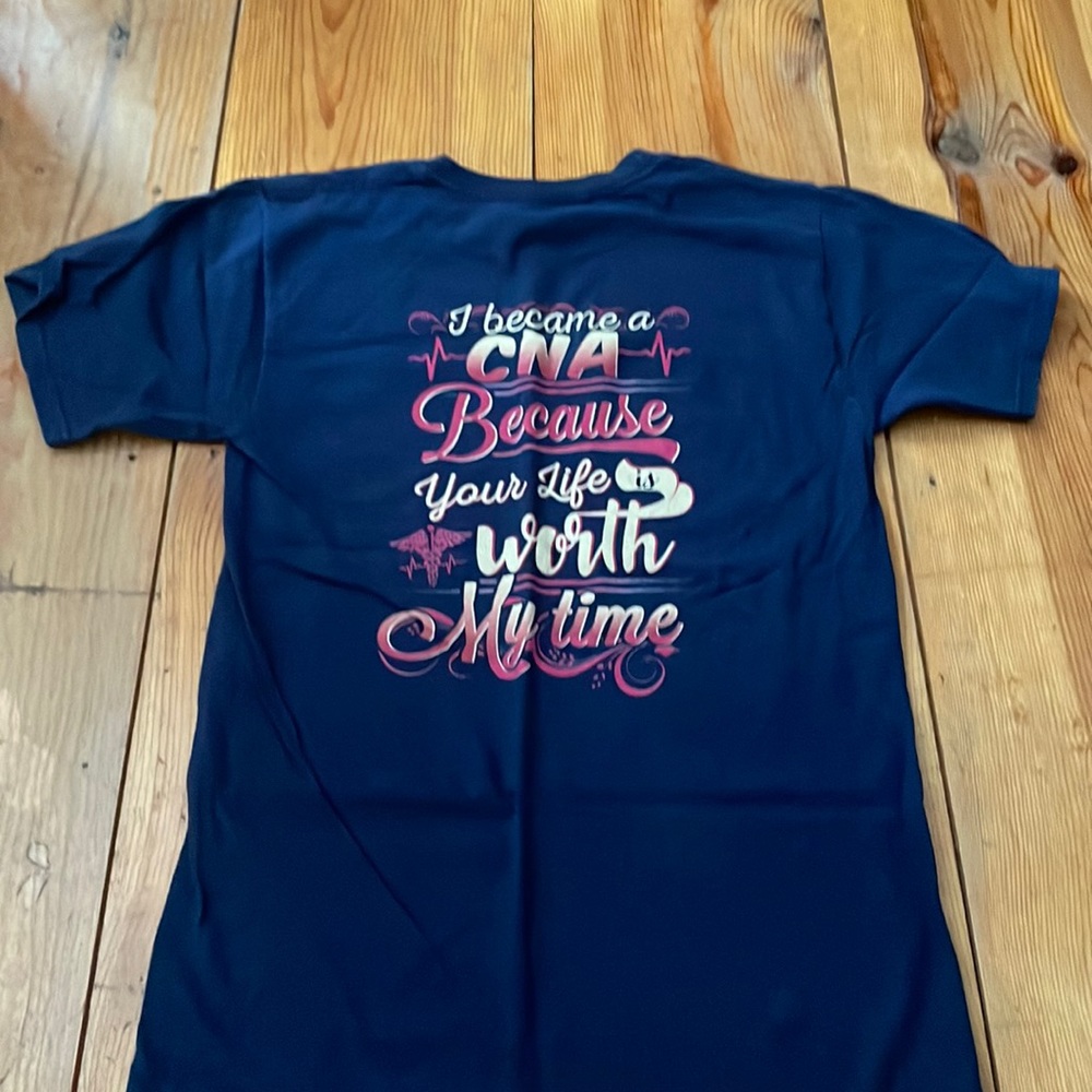 Navy Blue CNA shirt